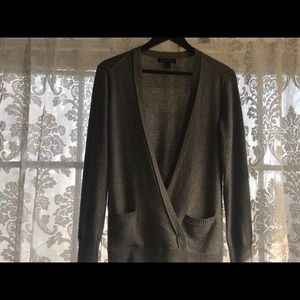 Banana Republic merino/cashmere wrap sweater